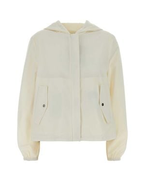Herno Jersey Reversible Jacket - White