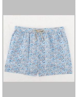MC2 Saint Barth Costume Da Bagno Con Stampa - Blue