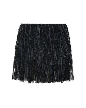 Roberta Einer Element Knitted Mini Skirt - Black
