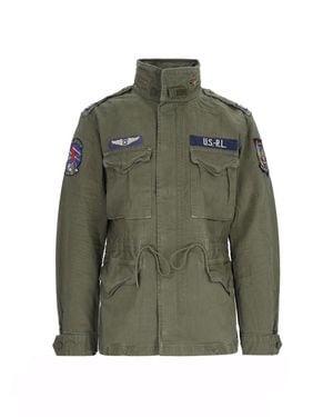 Polo Ralph Lauren 100% Cotton Polo-Style Jacket - Green