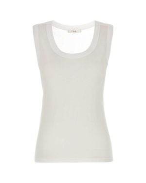 Co. Essential Tton Tank Top For - White