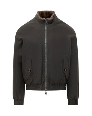 VALENTINI 1972 Eco Fur Parka Jacket - Black