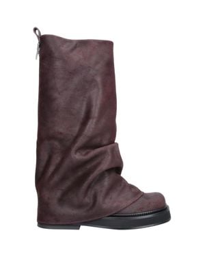 The Attico Sleek Ankle Boots - Purple