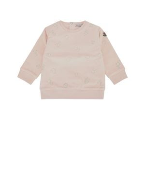 Moncler Kids Knitwear Jumpsuit Ensemble - White