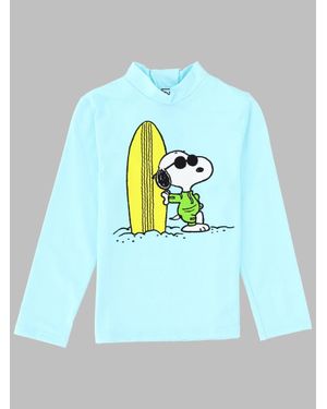 MC2 Saint Barth Kids' Long Sleeve Uv Protection T-Shirt - Blue