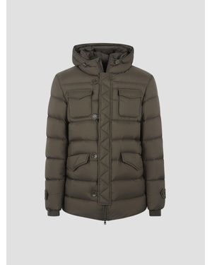 Herno Medium Down Jacket For Fall 2025 - Green