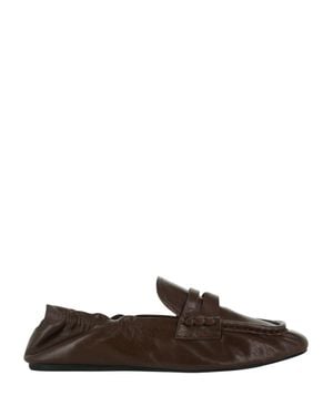 Senso Elegant Goat Leather Flat Shoes For - Brown