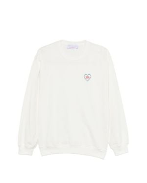 Giada Benincasa Effortless Elegance Mini Sweater For Ss26 - White