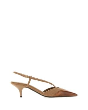 Miu Miu Pointed-Toe Pumps - Brown