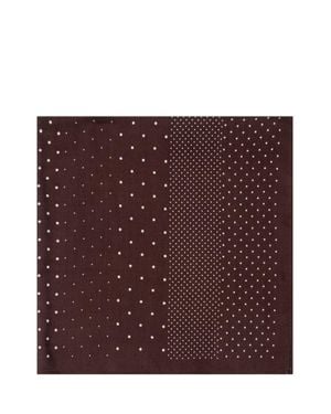 Destin Judy Carre 90X90 Silk-Blend Scarf - Purple
