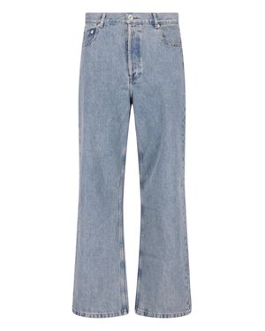 A.P.C. A. P.C. High-Rise Wide-Leg Jeans - Blue