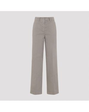 Peserico Wide Pants - Gray