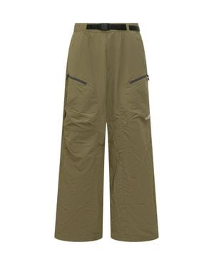 The North Face Comfortable Utility Pants With Belt And Zip Pockets - Green