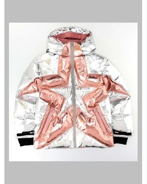 Stella McCartney Girls' Snow Jacket - Gray