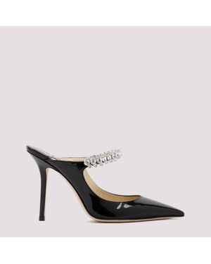 Jimmy Choo Bing 100 Patent Pump - Black