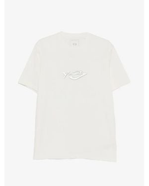Y-3 Logo Graphic T-Shirt - White