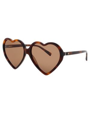 Elton John Heart-Shaped Sunglasses 60-15-150 - Black