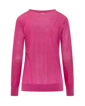 MICHAEL Michael Kors Sweater With Neck Detail - Pink