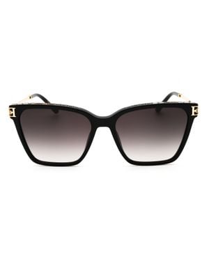 ESCADA Rectangular Acetate Sunglasses For - Brown