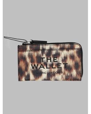 Marc Jacobs Leather Wallet - Metallic