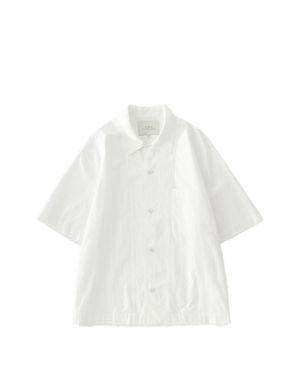 Studio Nicholson Optic Classic Shirt For - White