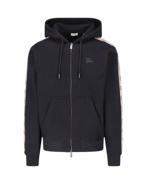 Burberry 100% Cotton Sweatshirt - Blue