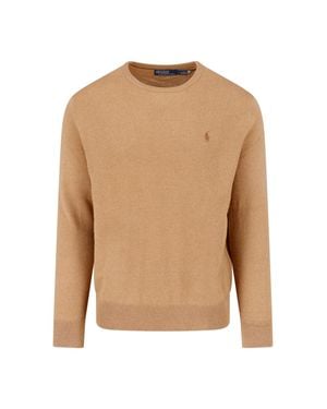 Polo Ralph Lauren 100% Wool Sweater - Natural