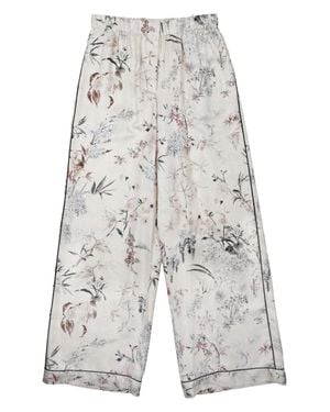 Dior Elegant Silk Pants - Gray