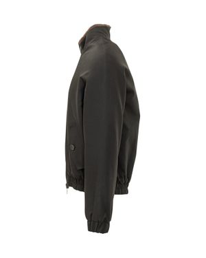 VALENTINI 1972 Eco Fur Parka Jacket - Black