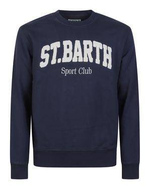 MC2 Saint Barth Classic Knit Sweater For - Blue