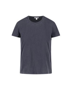 James Perse Cotton Mini Tee - Blue