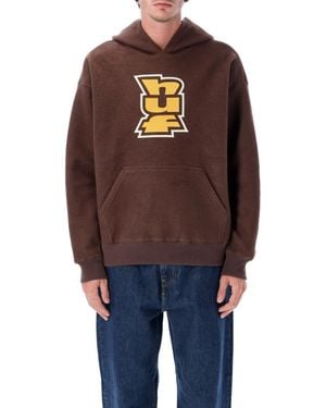 Huf Megablast Reverse Fleece Hoodie - Blue