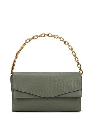Gucci Leather Shoulder Bag Calf Skin Handbags - Green