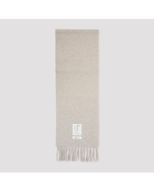 Jacquemus Cavallo Wool Scarf 180Cm X 44Cm - Natural