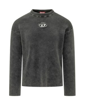 DIESEL K-Darren-D Crewneck Sweater - Black