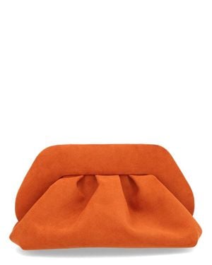 THEMOIRÈ Recycled Lining Clutch - Orange