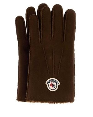 Moncler Gloves - Brown