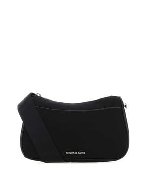 MICHAEL Michael Kors Jet Set Mini Nylon Crossbody Handbag - Black