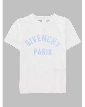 Givenchy Kids Cotton T-Shirt, Ss26 - White