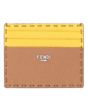 Fendi Portacarte - Brown