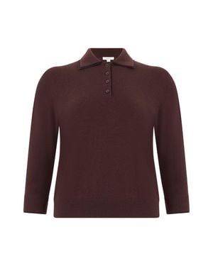 Vince Polo Knit - Purple