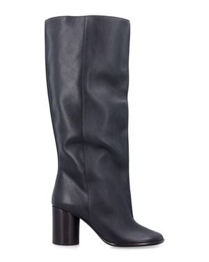Lemaire Crease Sleeve Boots - Blue