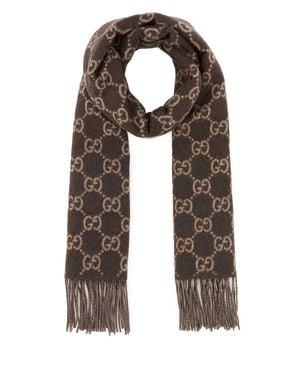 Gucci Signature Scarf - Black