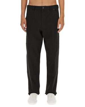 Moncler Cotton Pants - Black
