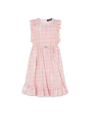 Versace Dress Starfish Kids Poplin - Pink