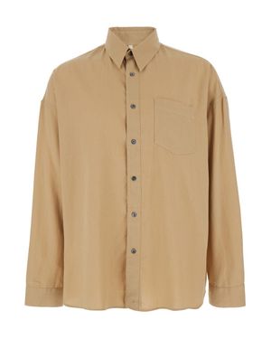 sunflower Shirt With Classic Collar - Natural