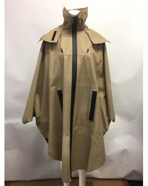Bottega Veneta Leather Cape - Natural