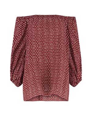 MARINELLA PICCINNO Silk Blouse - Red