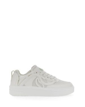 Stella McCartney Two-Tone Sporty Mat S-Wave Sneakers - White