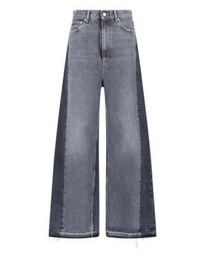 Stella McCartney Wide-Leg Denim Jeans - Blue